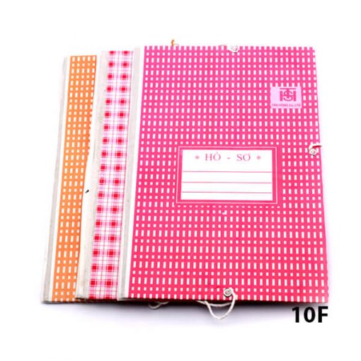 Bìa 3 dây giấy Tấn Hồng gáy dày - Ảnh 4