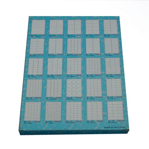 Giấy decal mã vạch a4 Tomy - Ảnh 3