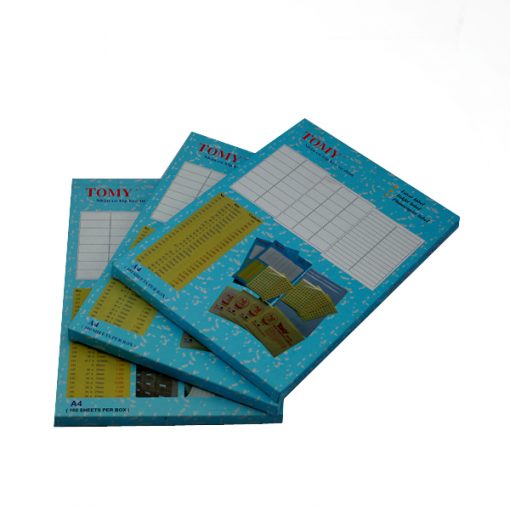 Giấy decal mã vạch a4 Tomy - Ảnh 5