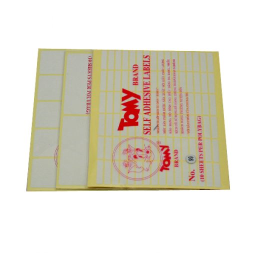 Giấy decal mã vạch a5 Tomy - Ảnh 2