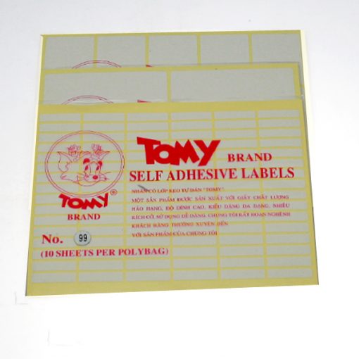 Giấy decal mã vạch a5 Tomy - Ảnh 8