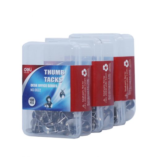 Đinh ghim bảng sắt Deli - 022 - Ảnh 2