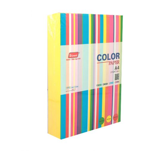 Giấy màu mỏng Grand (khổ a3, a4) - Ảnh 4