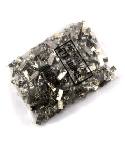 Alternative view of Kẹp bảng tên inox quai nhựa trong