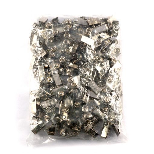 Kẹp bảng tên inox quai nhựa trong - Ảnh 3