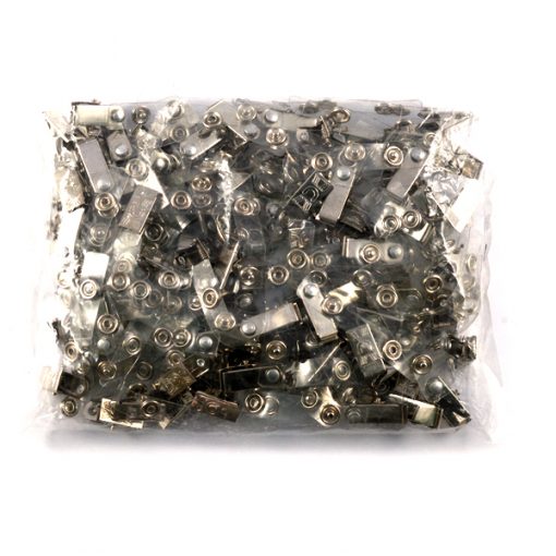 Kẹp bảng tên inox quai nhựa trong - Ảnh 4