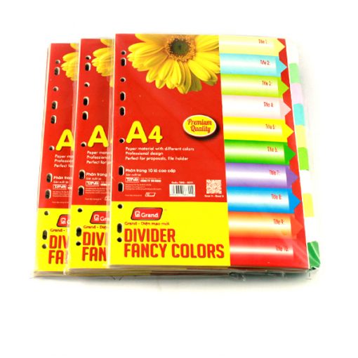 Bìa phân trang giấy Grand - Ảnh 8