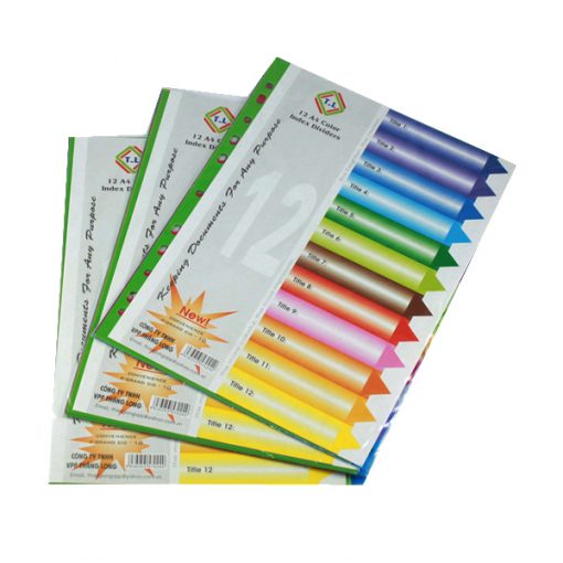 Bìa phân trang nhựa VC - Ảnh 9