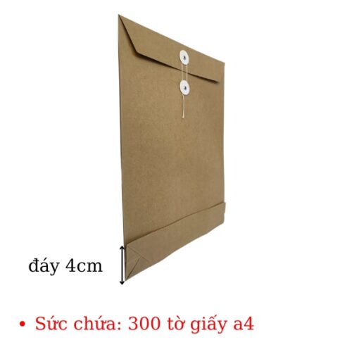 bao thư quấn dây đáy 4cm