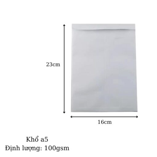 bao thư trắng a5