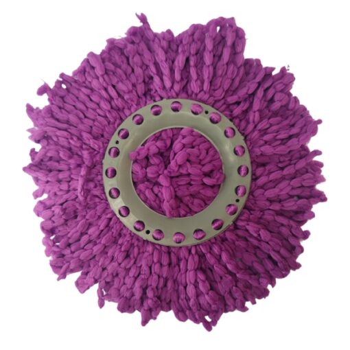 bông lau nhà tròn màu tím