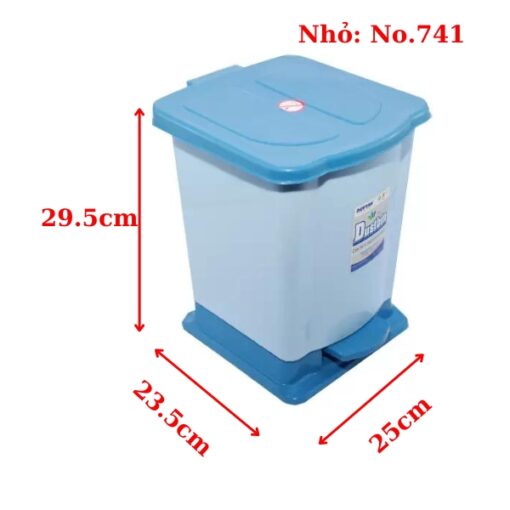 thùng rác đạp duy tân 741