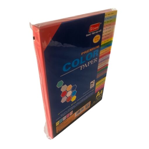 bìa thái grand a4 160gsm màu đỏ