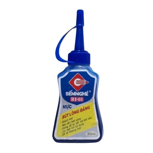 mực bút lông bảng bến nghé màu xanh