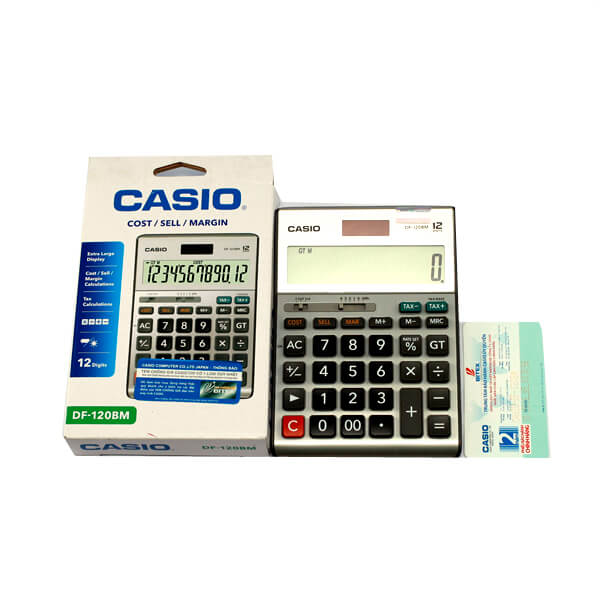 Hướng dẫn cách kiểm tra máy tính Casio chính hãng.