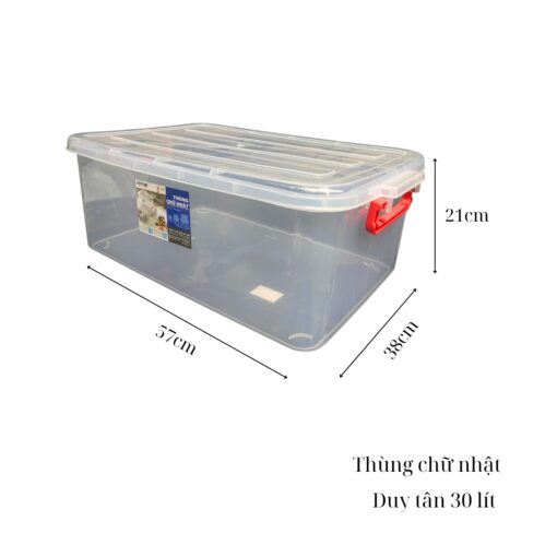 thùng chữ nhật Duy Tân 30 lít giá rẻ