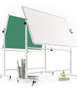 Bảng từ di động 2 mặt trắng xanh giá rẻ