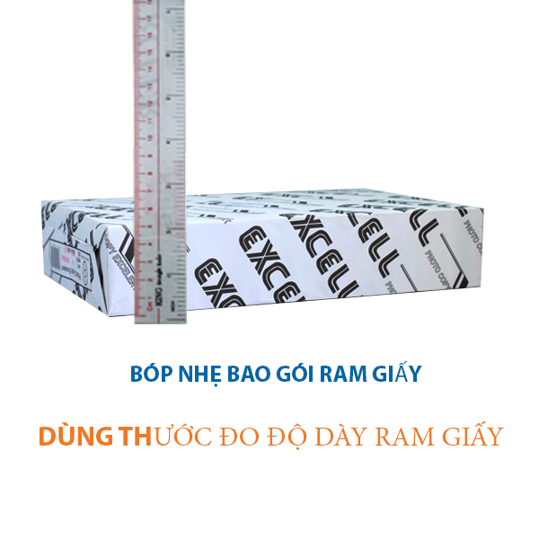 hãy đo giấy excel để biết bên trong bao nhiêu tờ chỉ 1 giây