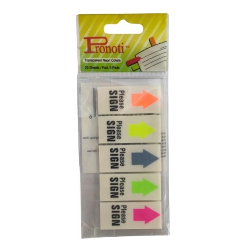 giấy note please sign pronoti