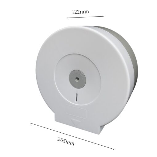 hộp đựng giấy vệ sinh cuộn lớn màu trắng