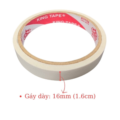 Băng keo 2 mặt 16mm