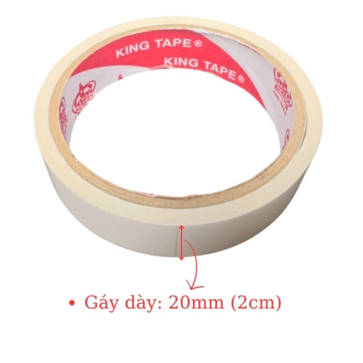 Băng keo 2 mặt 20mm