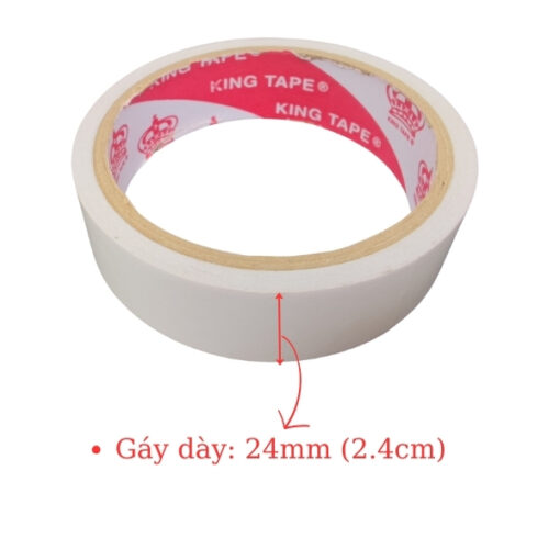 Băng keo 2 mặt 24mm