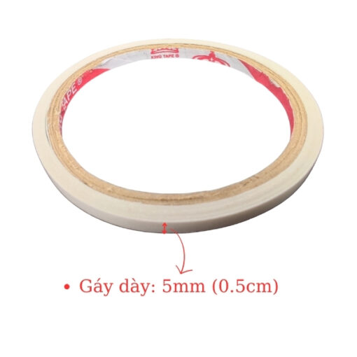 Băng keo 2 mặt 5mm