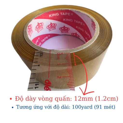 băng keo đục 48mm 100y