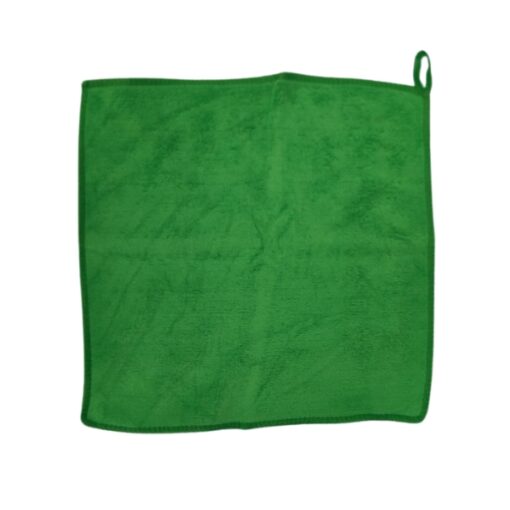 khăn lau đa năng microfiber màu lá