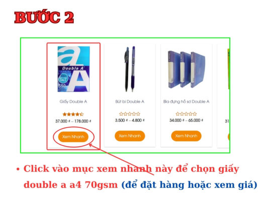 cách đặt hàng bước 2