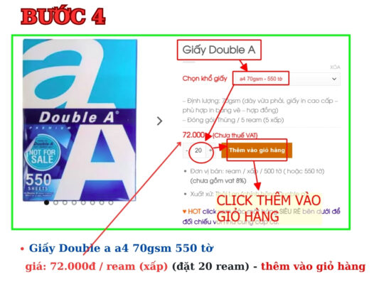 cách đặt hàng bước 4