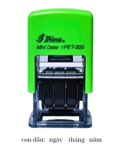 Con dấu ngày tháng năm rpet 300