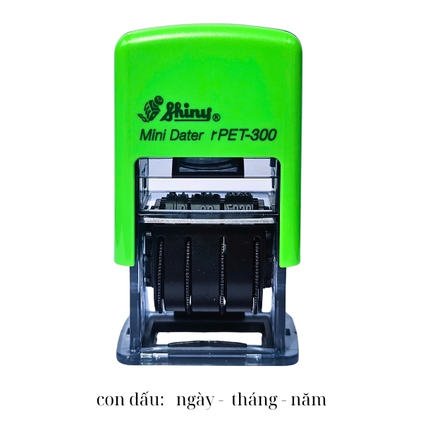 Con dấu ngày tháng năm rpet 300