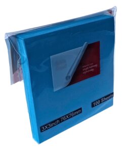 giấy note dạ quang 3-3 màu dương